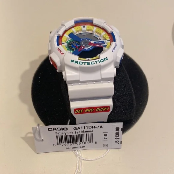 Casio G-Shock Dee And Ricky II - White (GA-111DR-7ACR)